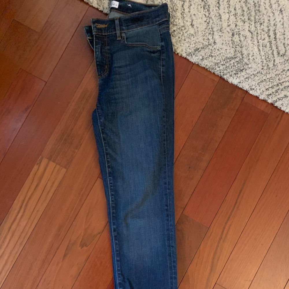 Loft skinny cuffed jeans size 26
